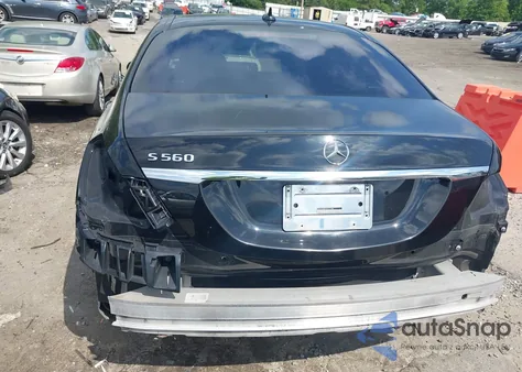 2018 Mercedes-Benz S 560 from USA, damaged, VIN WDDUG8DB7JA392449